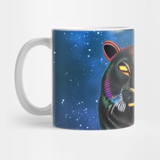 Black Neon Panther (Cosmic) Mug